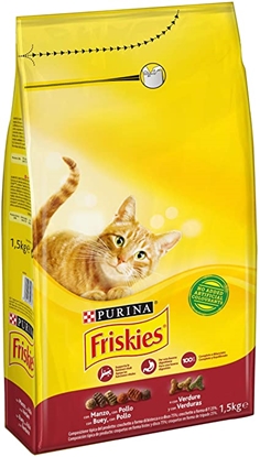 Picture of Purina - Friskies Cat Adult Beef, Chicken and Vegetables